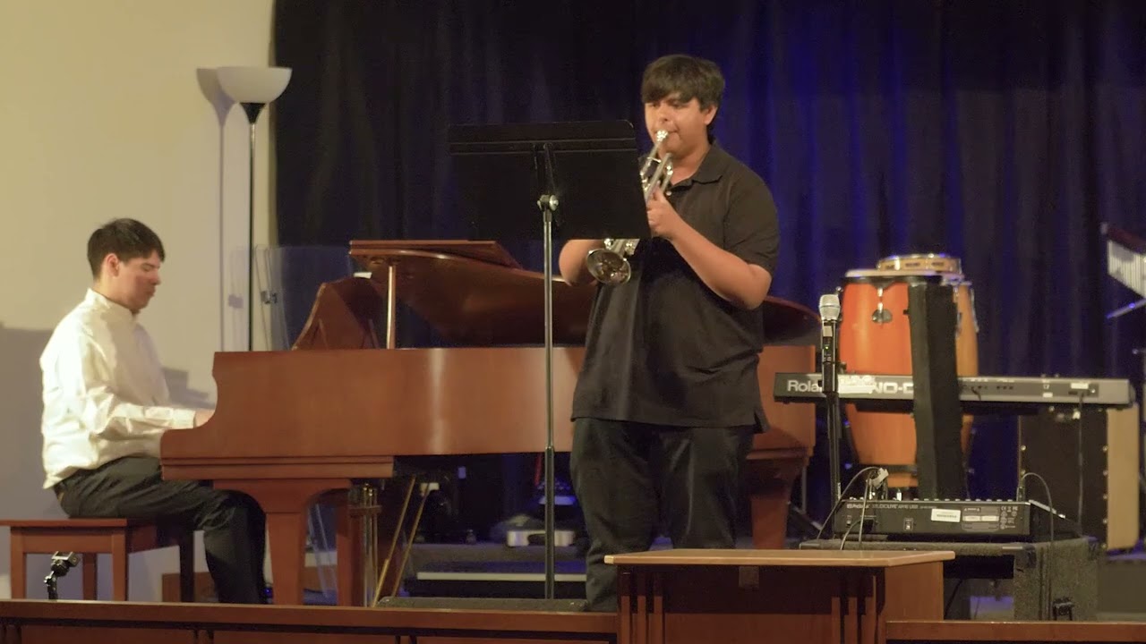 Alexander Rodriguez performs at PCM's Exceptional Performers Showcase