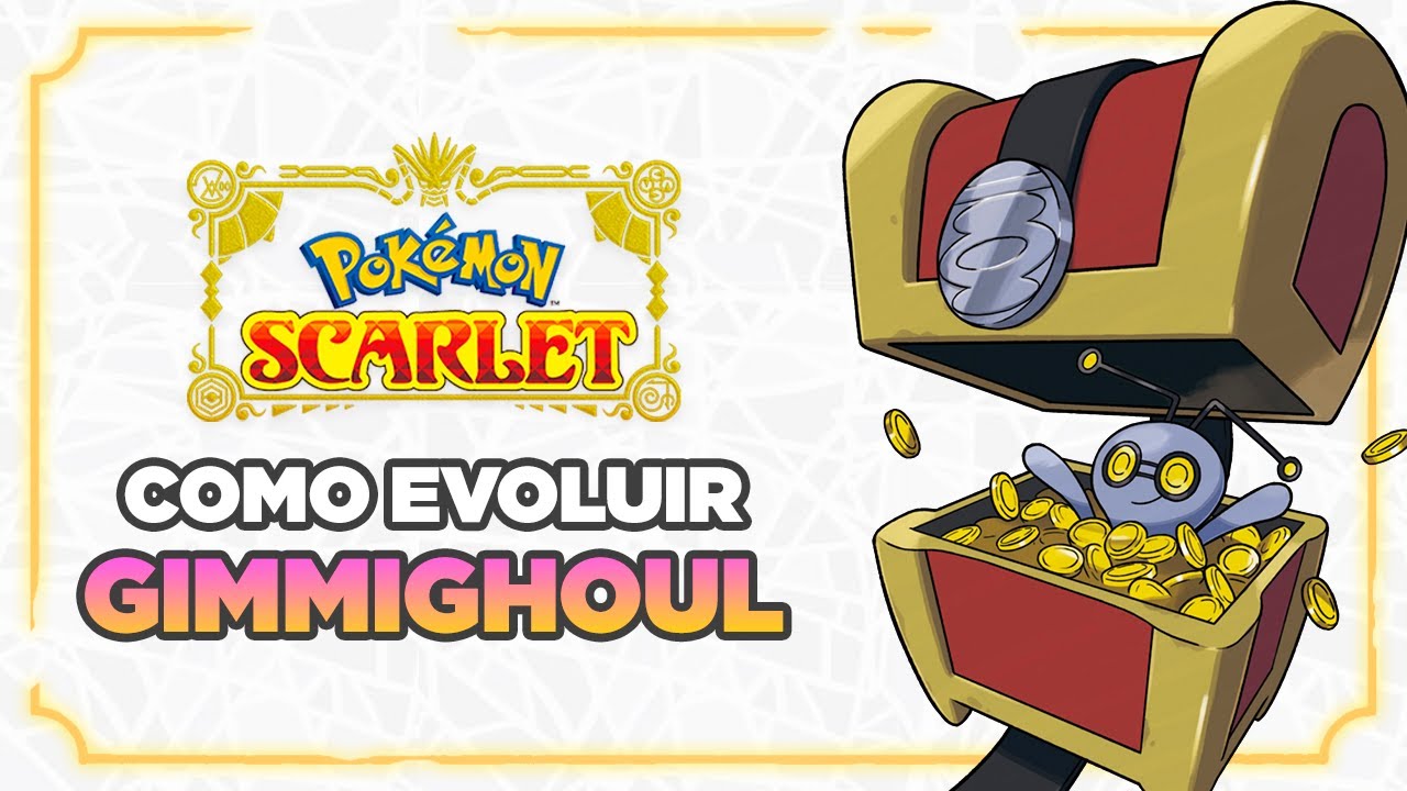 COMO EVOLUIR GIMMIGHOUL EM GHOLDENGO | Pokémon Scarlet e Violet