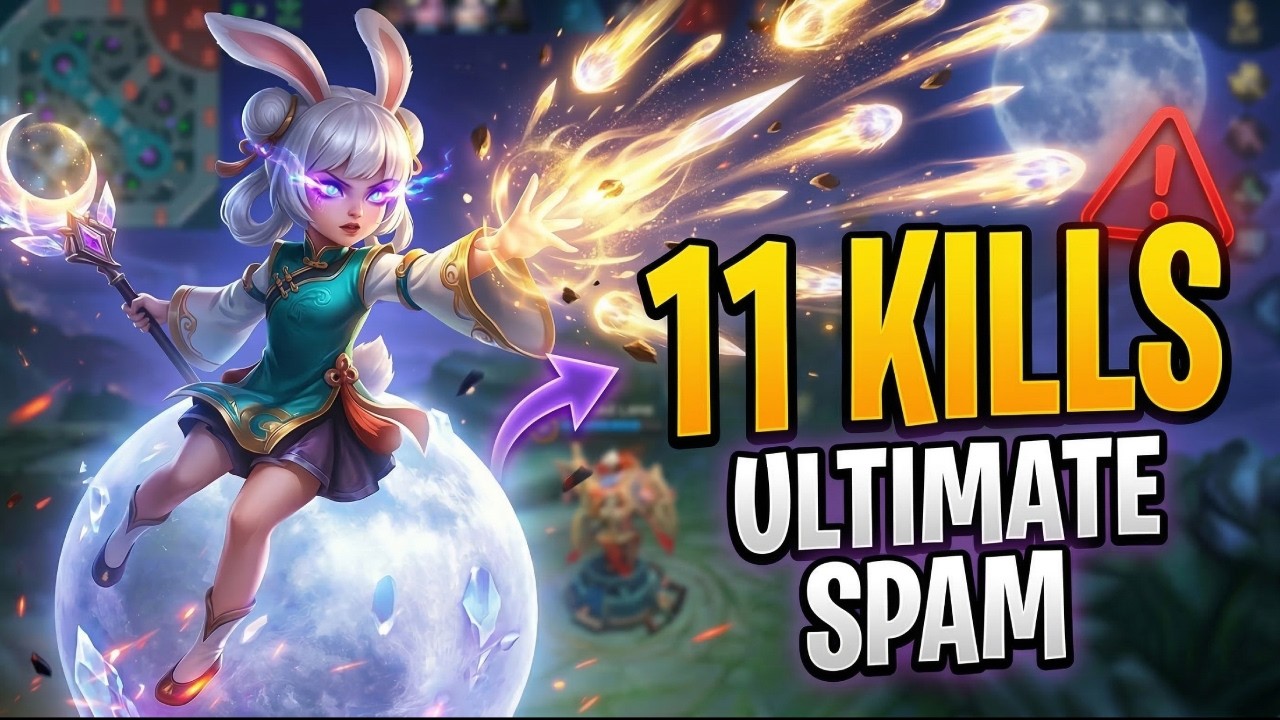 CHANG'E GODLIKE! 🌙 11-1-16. SOLO RANK GAMEPLAY MLBB