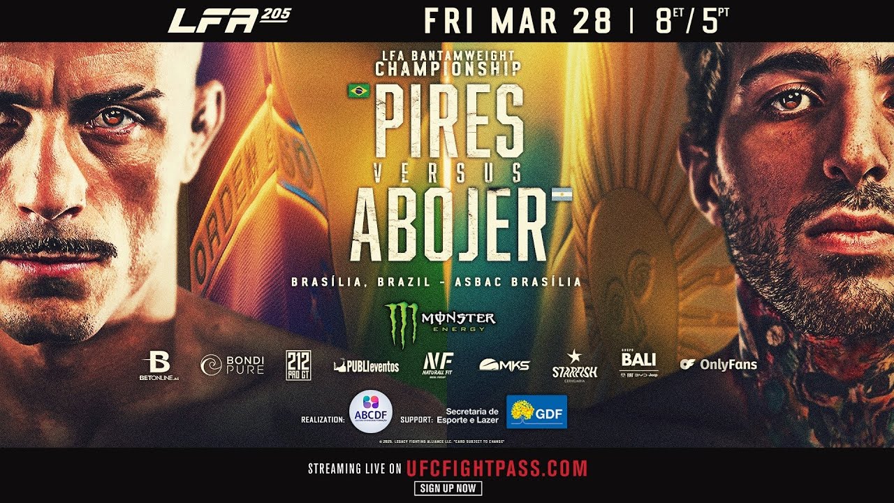 LFA 205 LIVE PRELIMS | Four live and free fights | LFA MMA