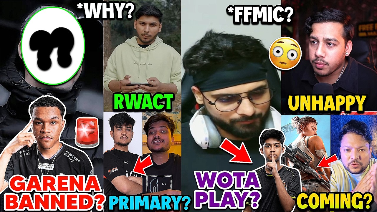 Garena BANNED Player Lifetime?🚨 Fozyajay Replied on Wota 😳 TSG Second Lineup and Legend, Free Fire 🤔