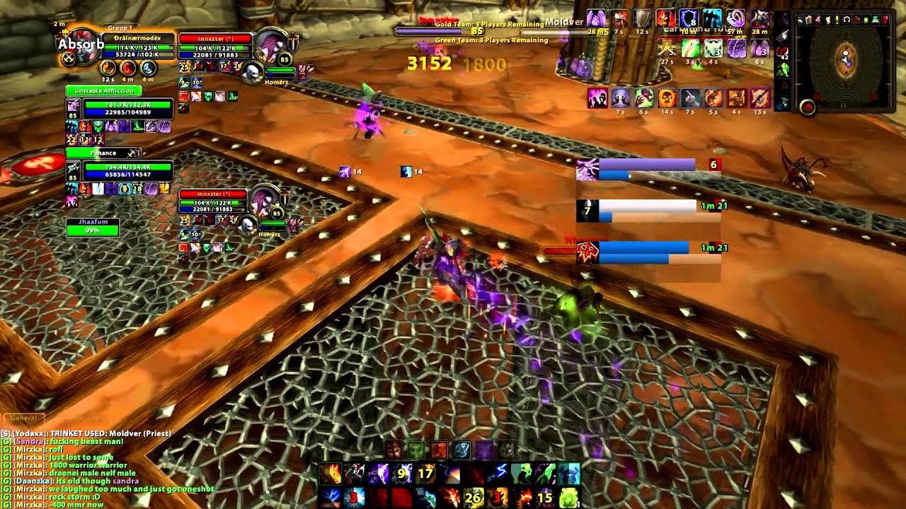 Drainerx 9: 3K+ Ele Lock Priest l Homerz Yodaxx [CATA]
