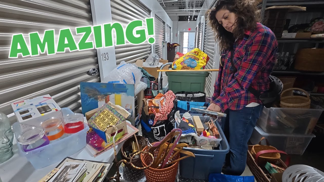 Picking Five Storage Units in Five Hours!