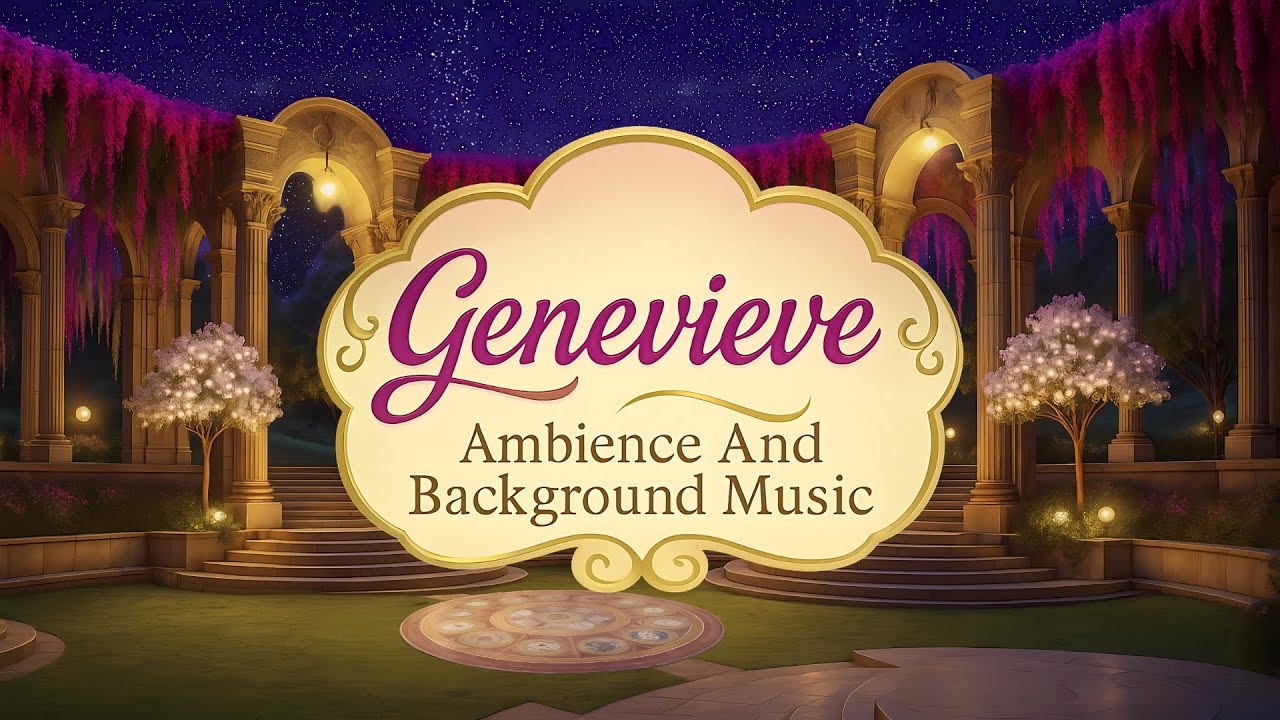 Barbie in the 12 Dancing Princesses 🩰🌙 Secret Garden Ambience and Background Music (2 Hours)