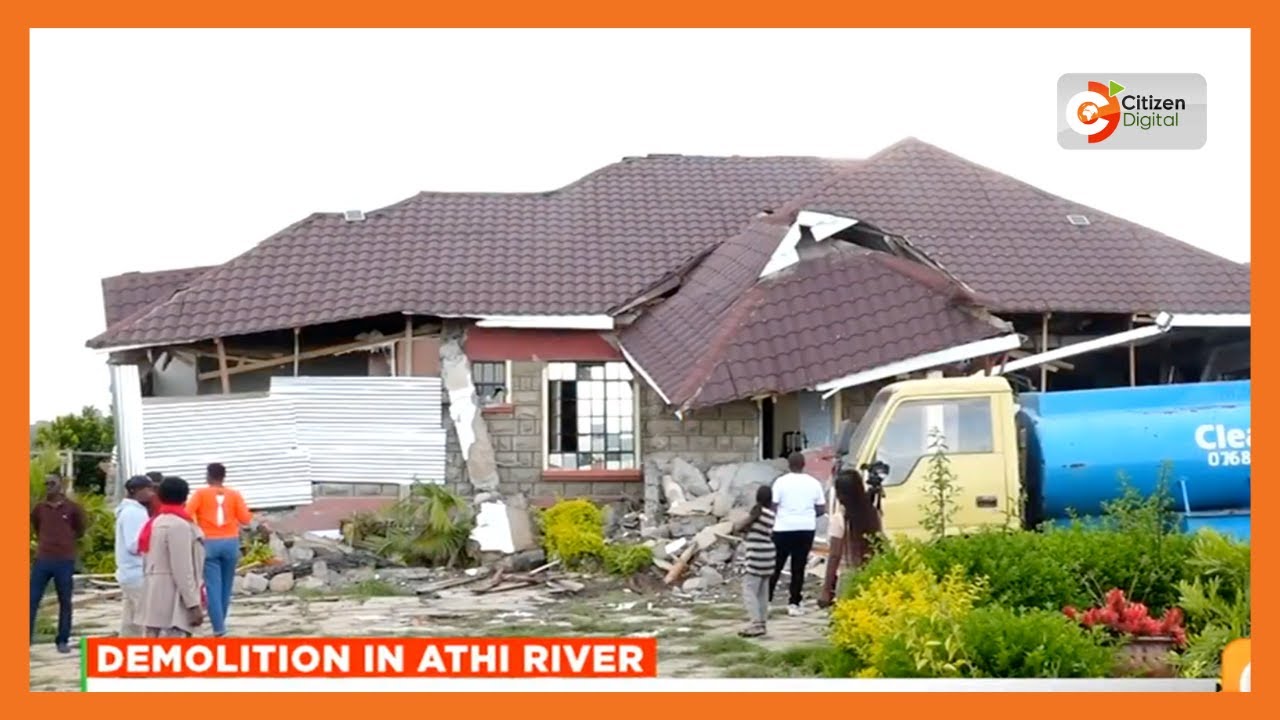 Families rendered homeless in Ngelani, Athi River after demolitions