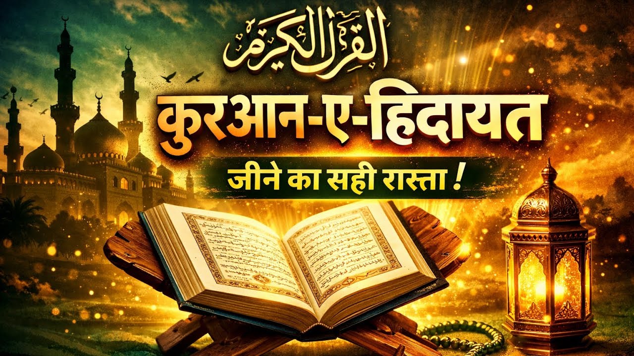 🔥 कुरआन-ए-हिदायत | जानिए जीवन बदलने वाला सच | Quran e Hidayat in Hindi 🔥 #viral #video #islamic 