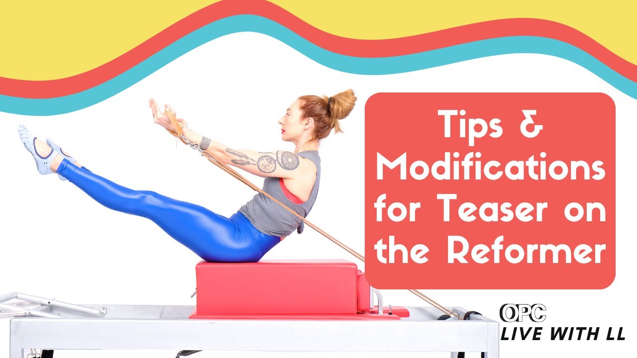 Tips & Modifications for Teaser on the Reformer | Online Pilates Classes