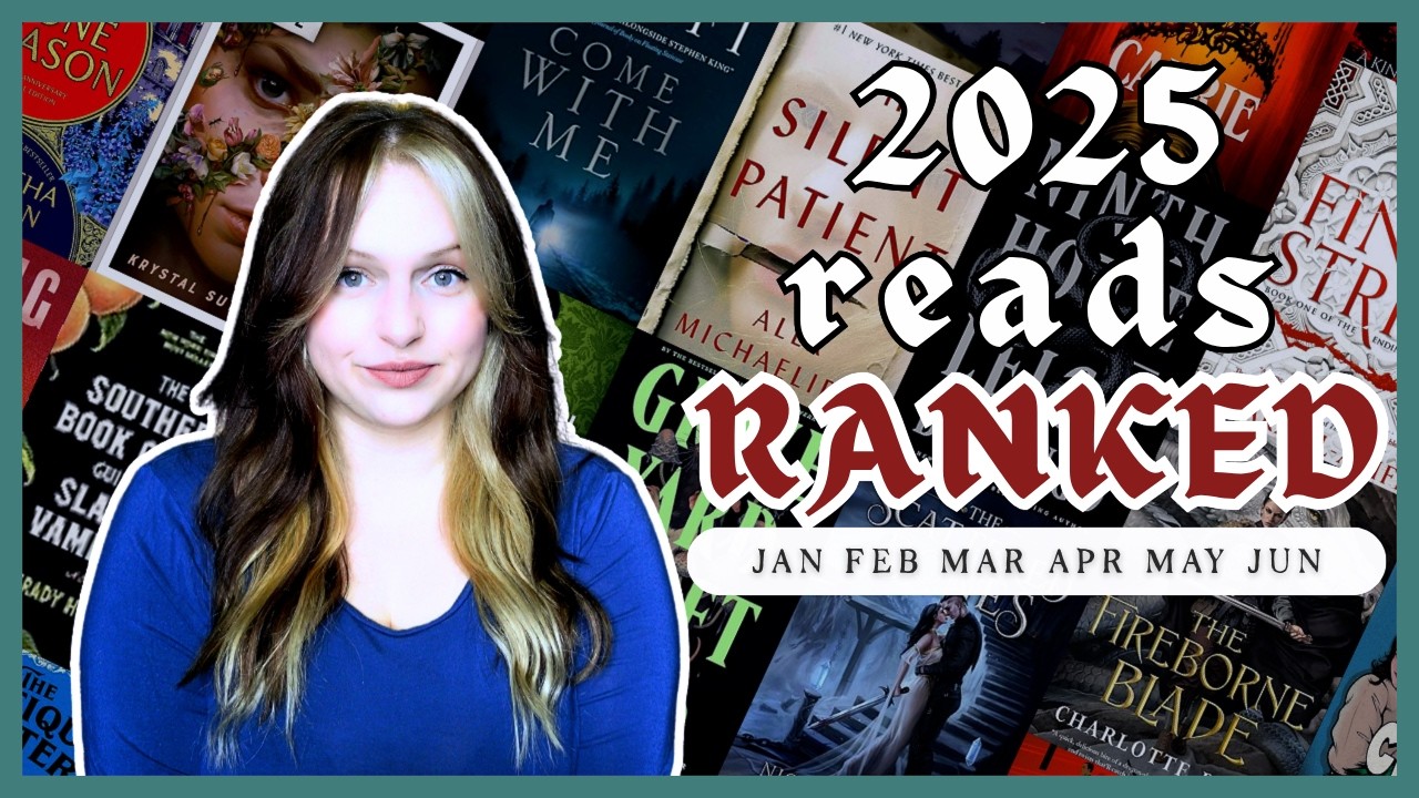 Рейтинг всех книг, которые я прочитаю в 2025 году, часть 1 | Итоги года от Booktube, часть 1