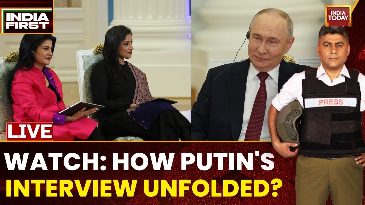 India First with Gaurav Sawant LIVE: Behind the Scenes of Putin's World Exclusive Interview