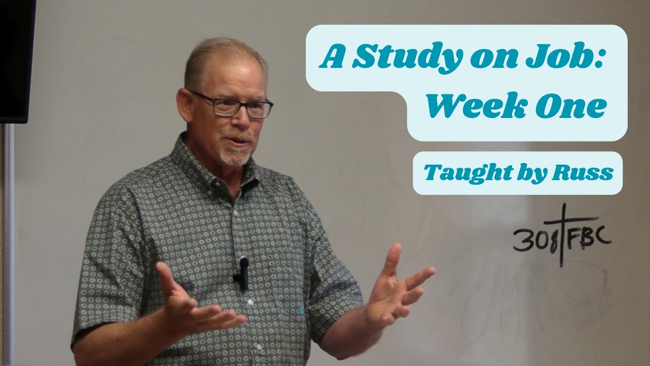 Sunday School- A Study on Job: Part One- Introduction (August 10, 2025)