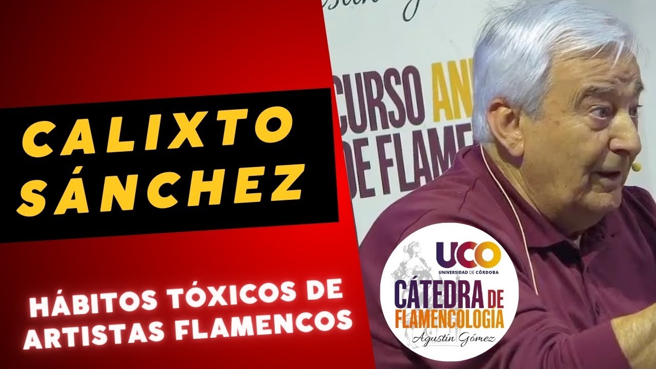 Calixto Sánchez, sobre algunos de los males en su tiempo de actividad profesional