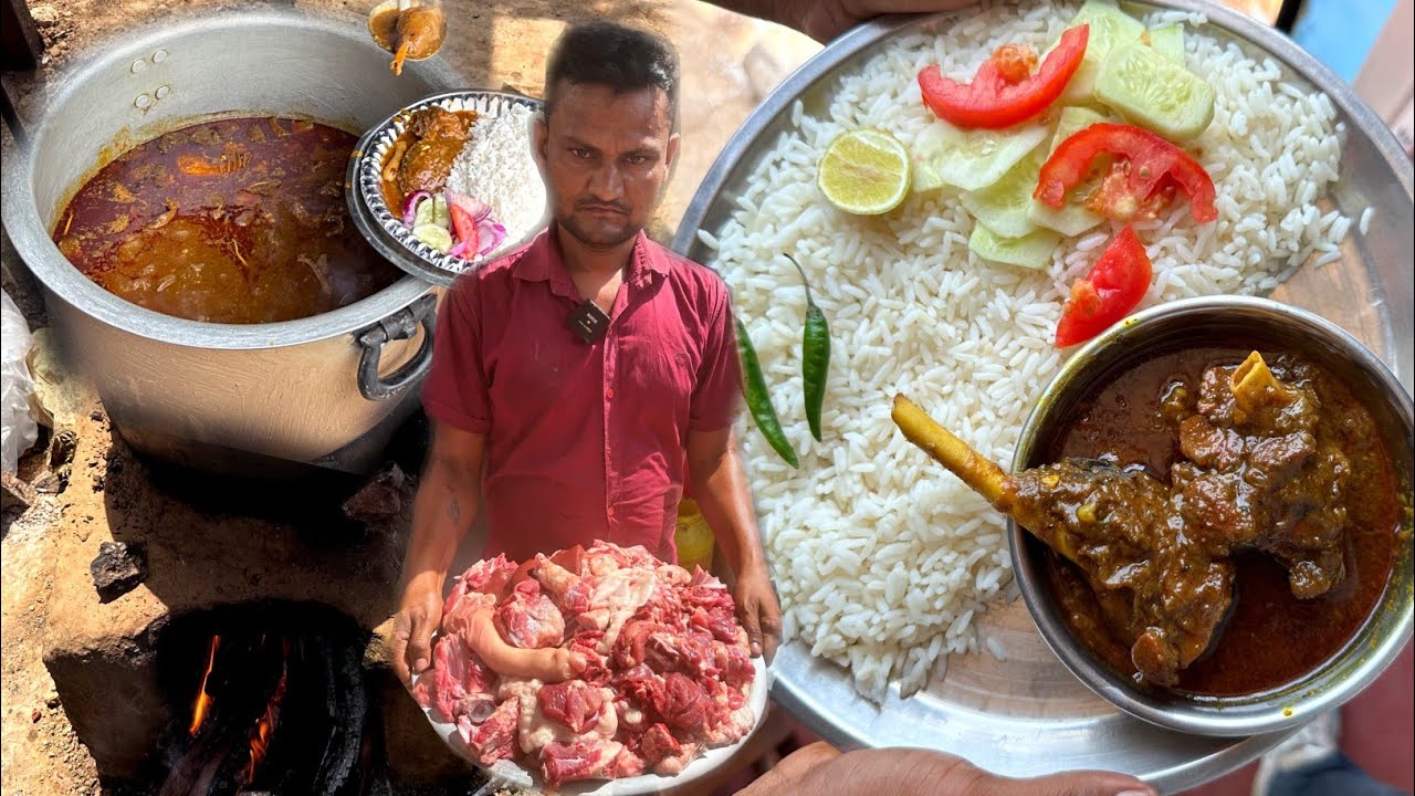 भट्टी के आँच पर Bhuna हुआ Mutton के लिए इतना भीड़ कि 1 घंटे में मटन खत्म हो जाता है। Zaika zindagi
