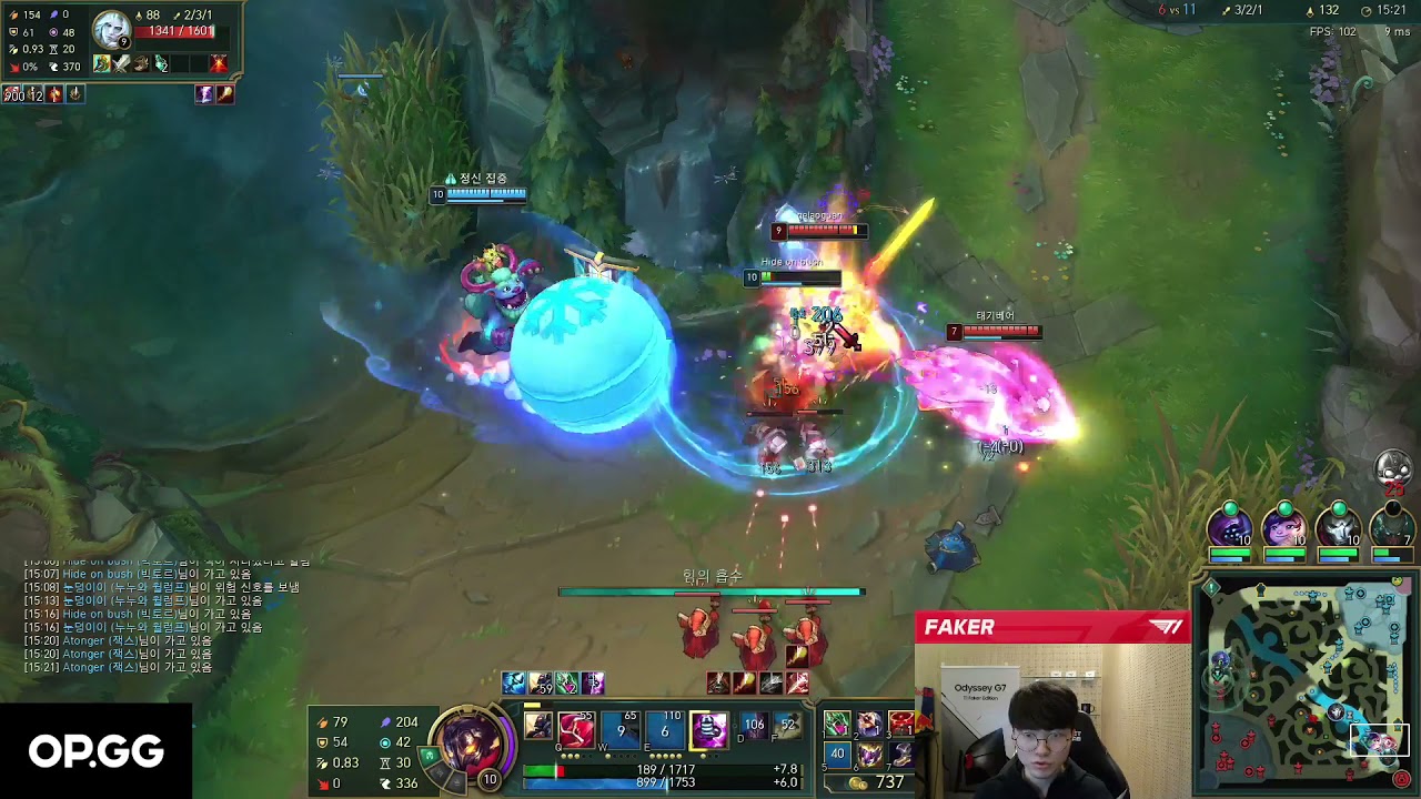 Faker is amazed by this Pyke Outplay