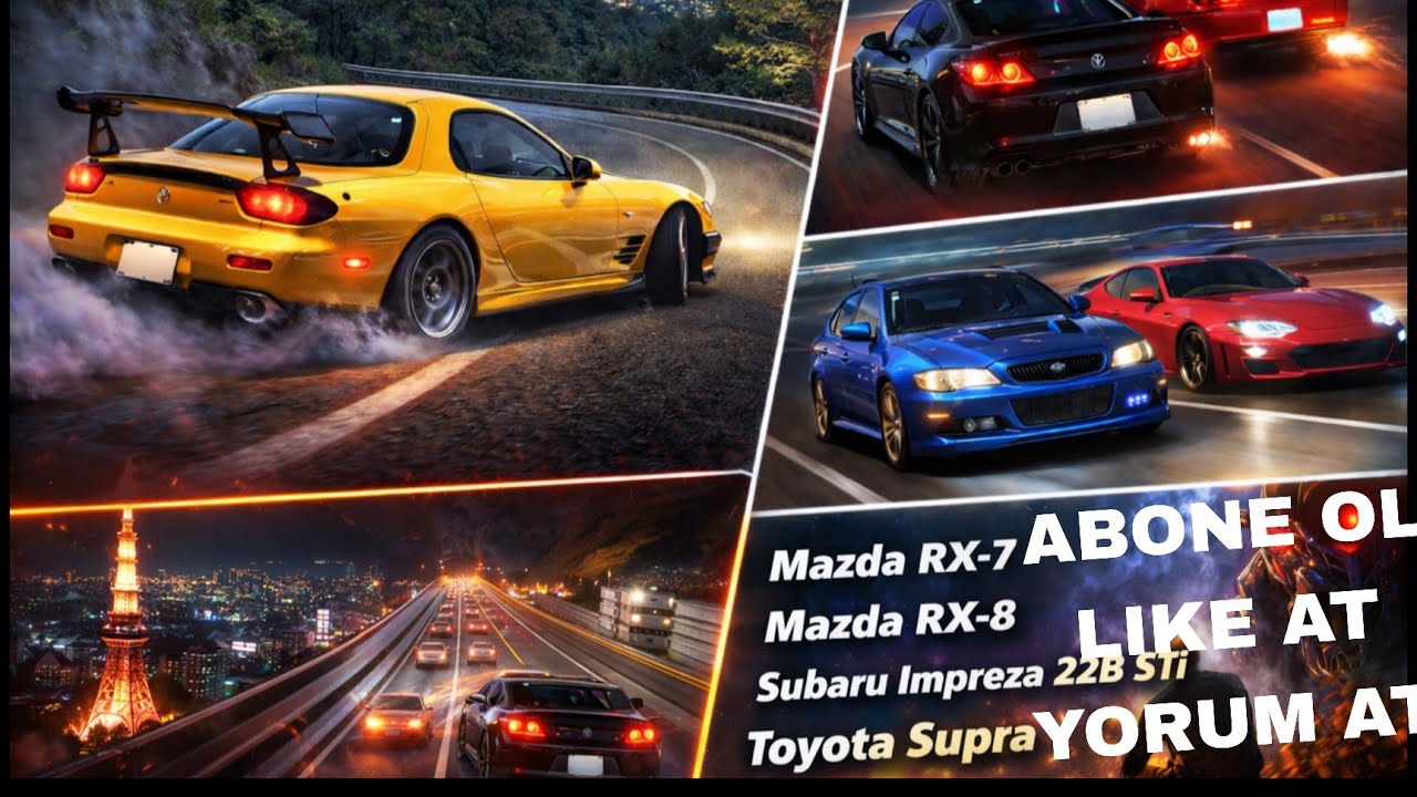 CarX RX-7 Drift x Assetto Tokyo Otobanı x Teriyaki Boyz