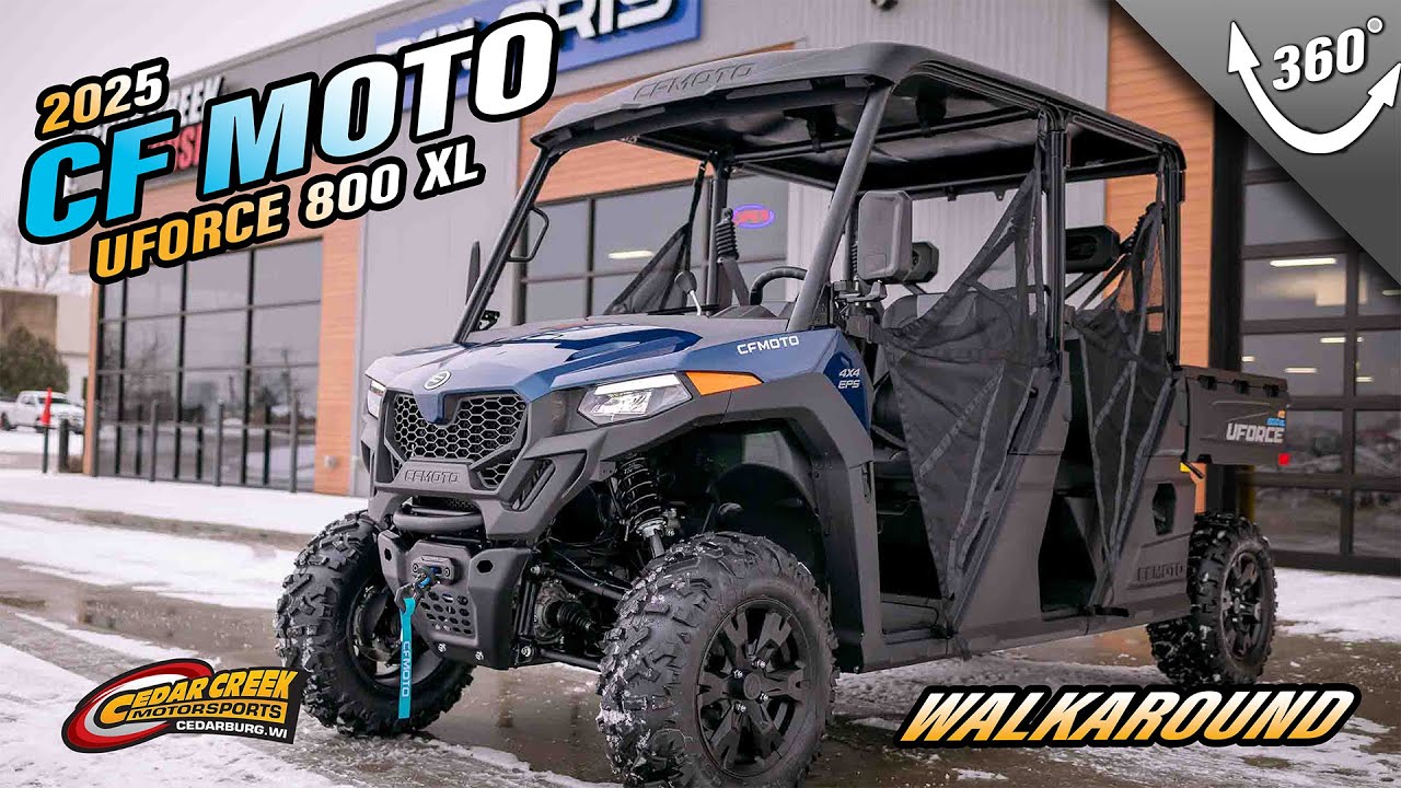 Walkaround | 2025 CFMOTO UFORCE 800 XL