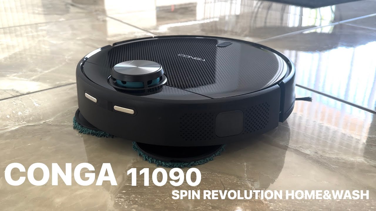 Avis après 6 MOIS d’utilisation - Robot aspirateur Cecotec Conga 11090 Spin Revolution Home&Wash