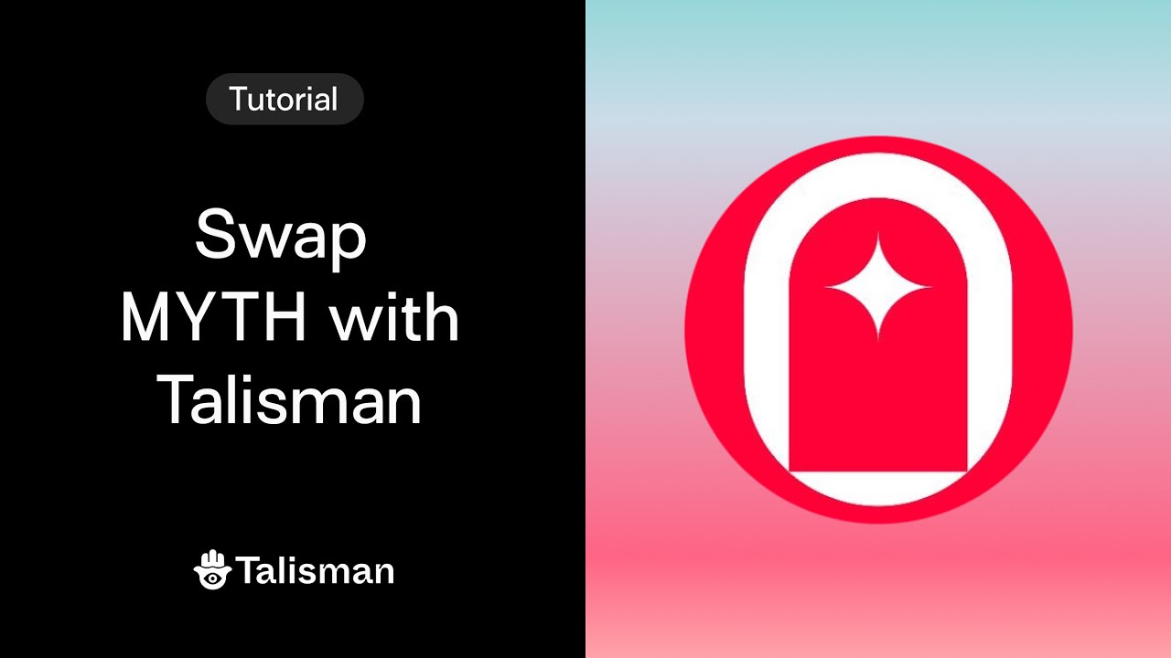 Swap MYTH on Substrate with Talisman