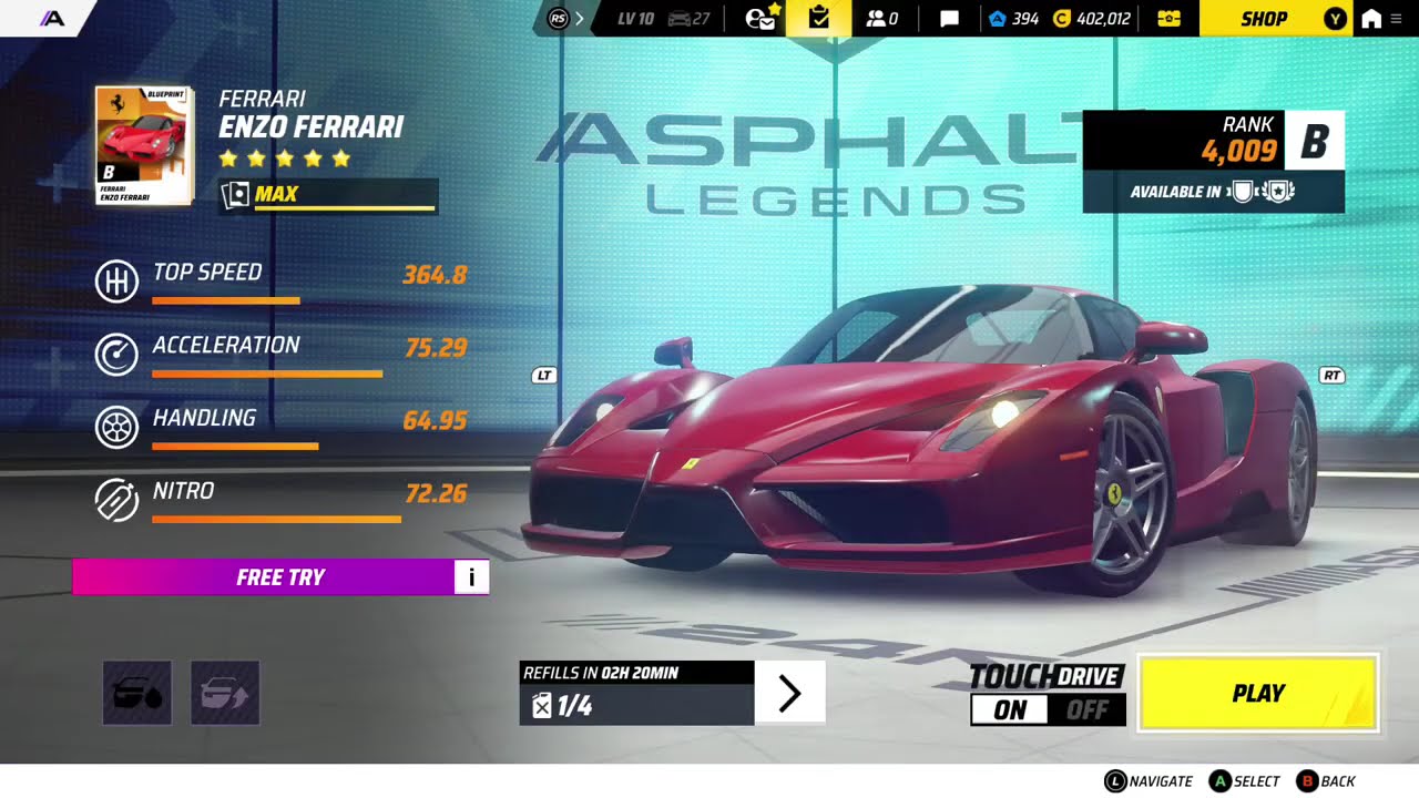 #asphaltlegendsunite  3 online battle with #ferrari enzo