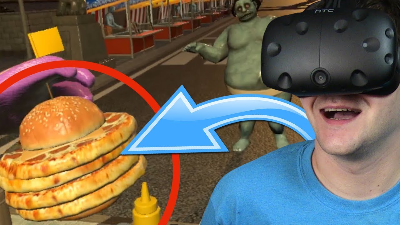 POCZWÓRNY PIZZA-BURGER - Dead Hungry #2 (HTC VIVE VR)