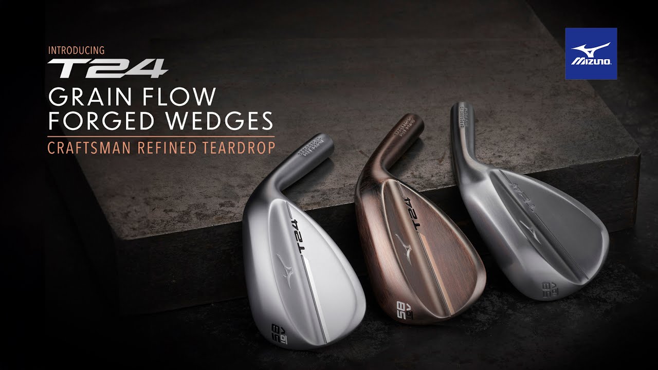 Кованые клинья Mizuno T24 Grain Flow с новой V-образной заточкой
