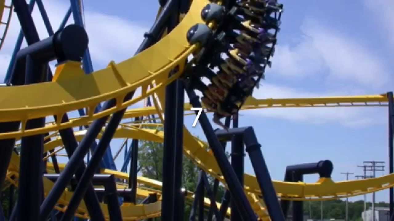 Six Flags Great Adventure Ride Scale