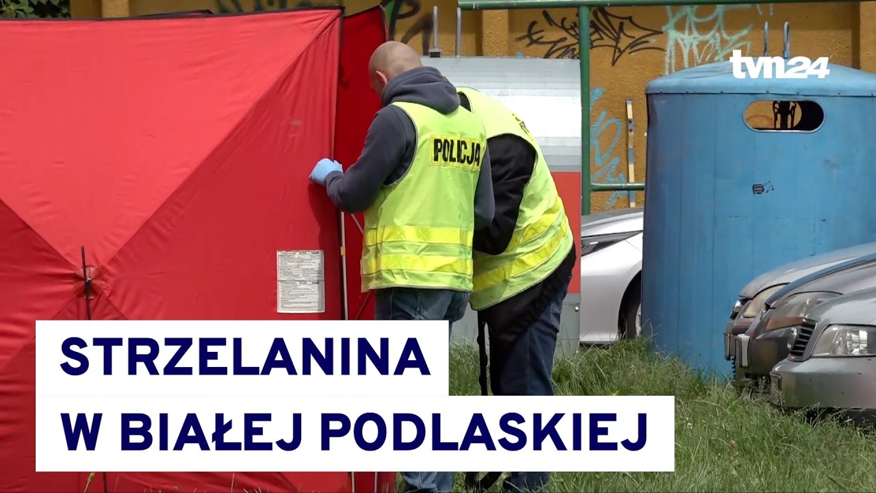 Strzelanina w Białej Podlaskiej. Trwa obława na strzelca &nbsp;@TVN24