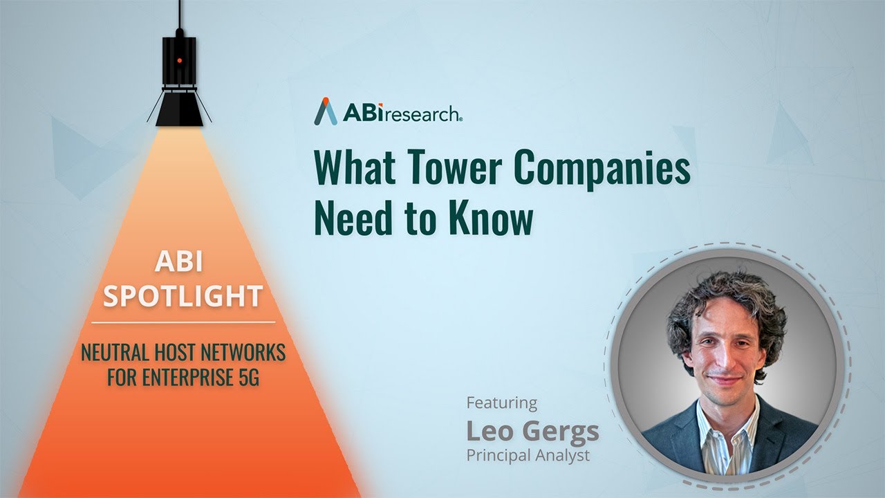 Neutral Host Networks for Enterprise 5G - What Tower Companies Need to Know