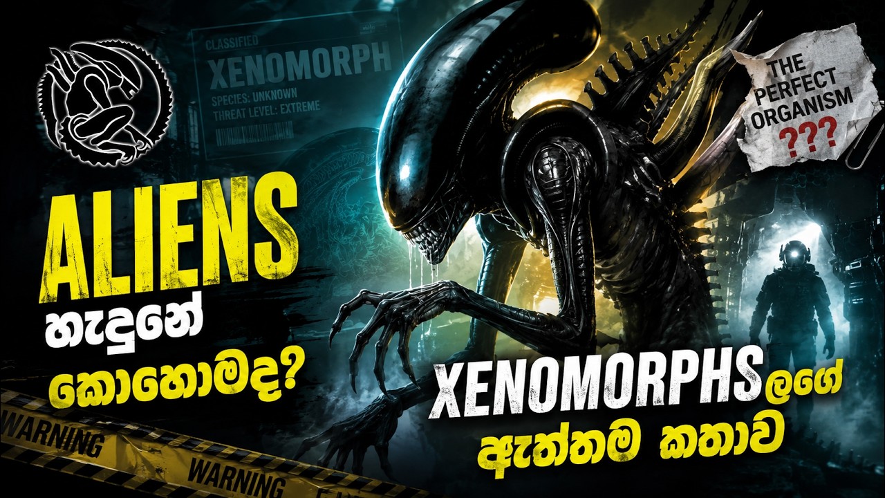 කවුරුත් නොකියූ Xenomorphsලගේ හැමදේම හරිම පිලිවෙලට!  | Alien (Xenomorph) Explained Sinhala Review