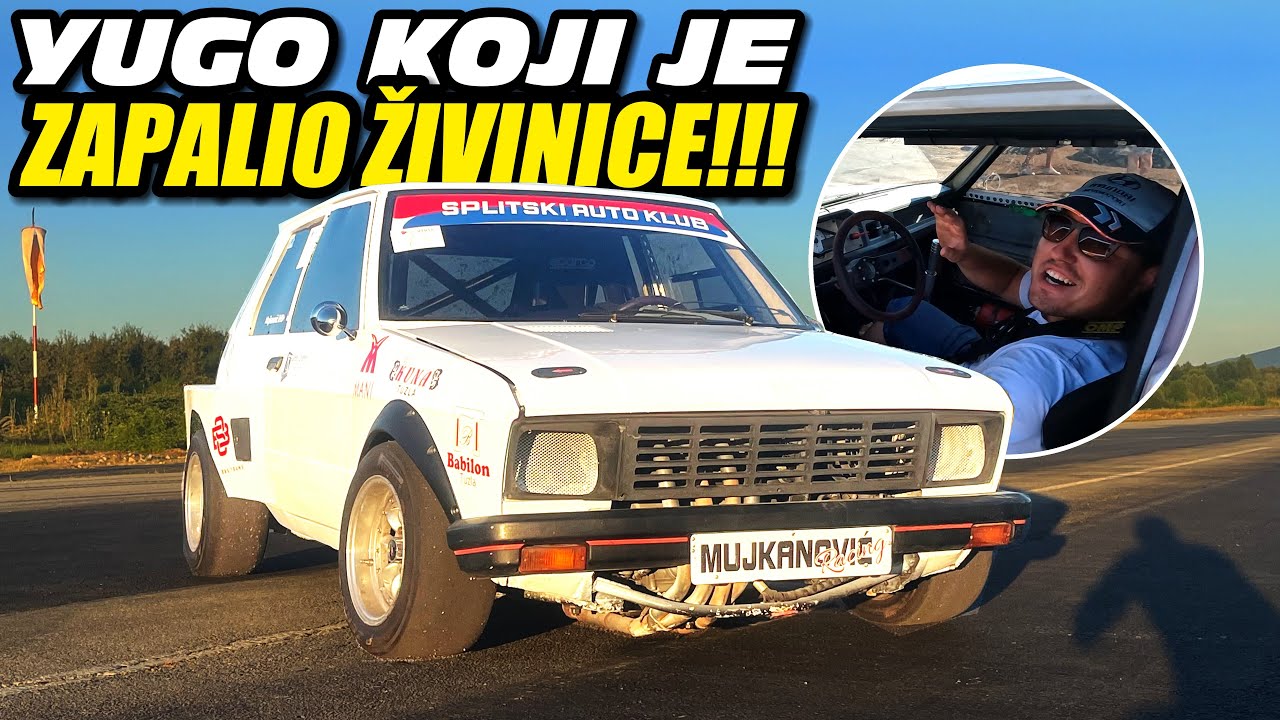 YUGO  sa motorom iz SUZUKI GSX 1000 R **KIDALICA**