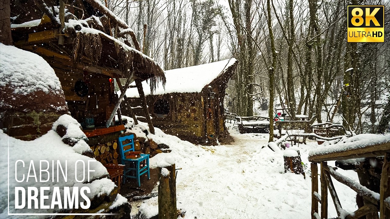 День в мечтательной хижине в лесу – Мир и тишина с моими собаками - 8K | Mr Wild Nature