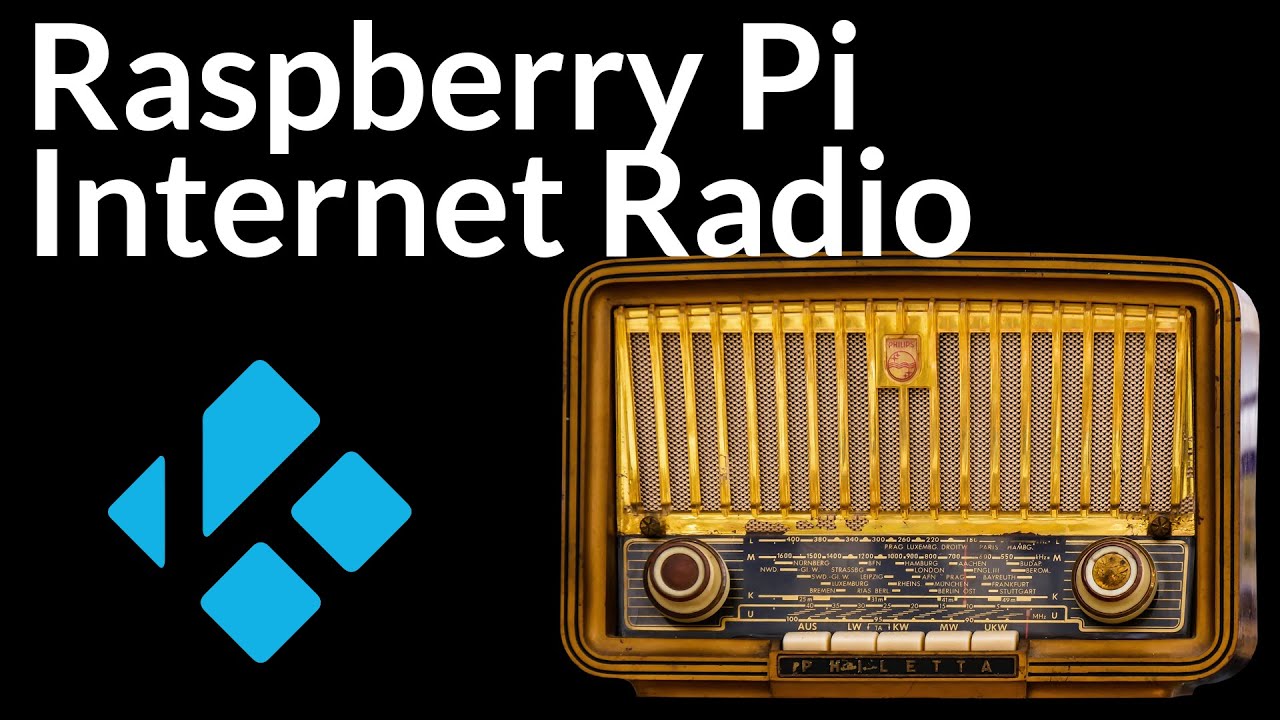 Klinken Lautsprecher / Stereoanlage als Internet Radio mit Kodi und Yatse auf dem Raspberry Pi