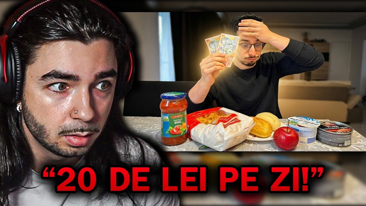 TheRealRed Reactioneaza La Supraviețuiesc o zi cu DOAR 20 DE LEI