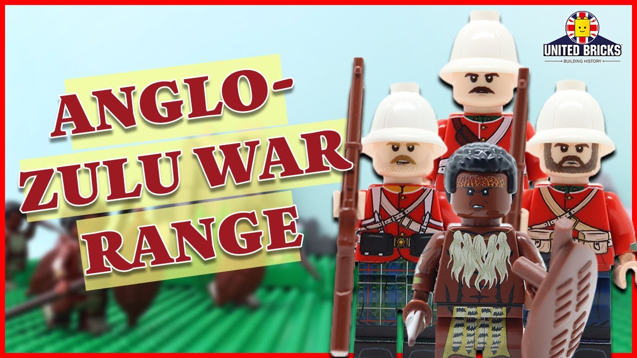 Lego Anglo-Zulu Minifigure Range | United Bricks