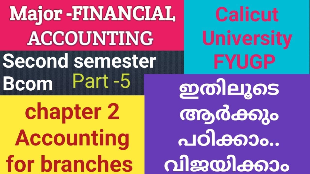 Formats of Different Accounts under Stock &Debtors System|Accounting for Branches|BCom 2nd Sem FYUGP