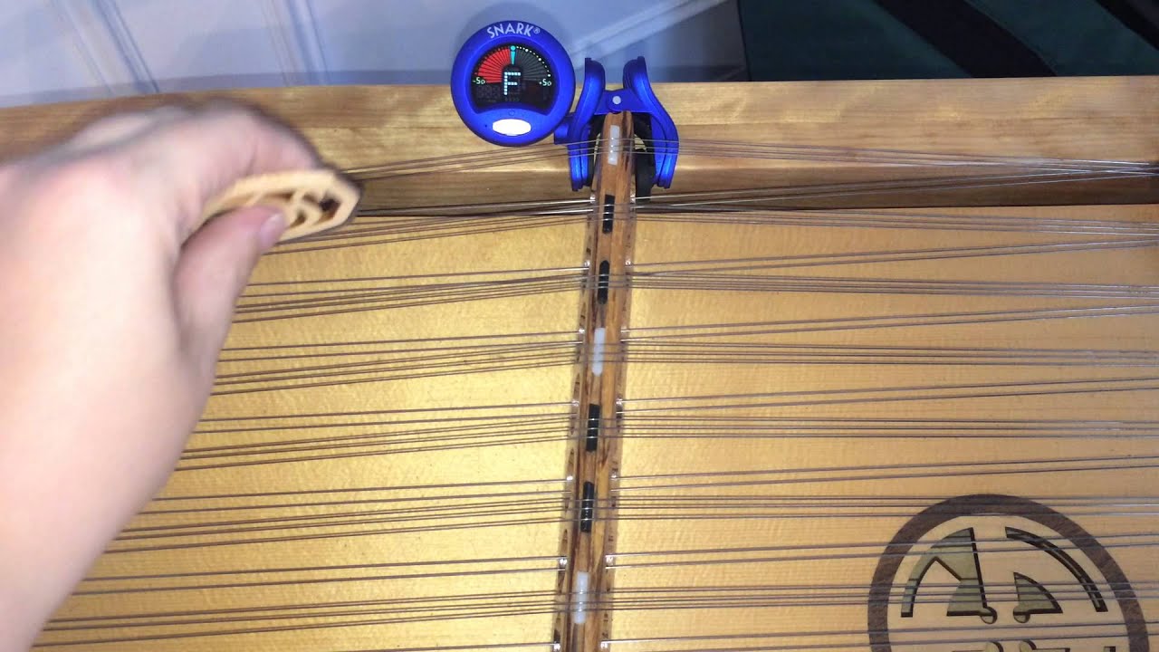 Trick for Tuning Hammered Dulcimer Across the Bridge