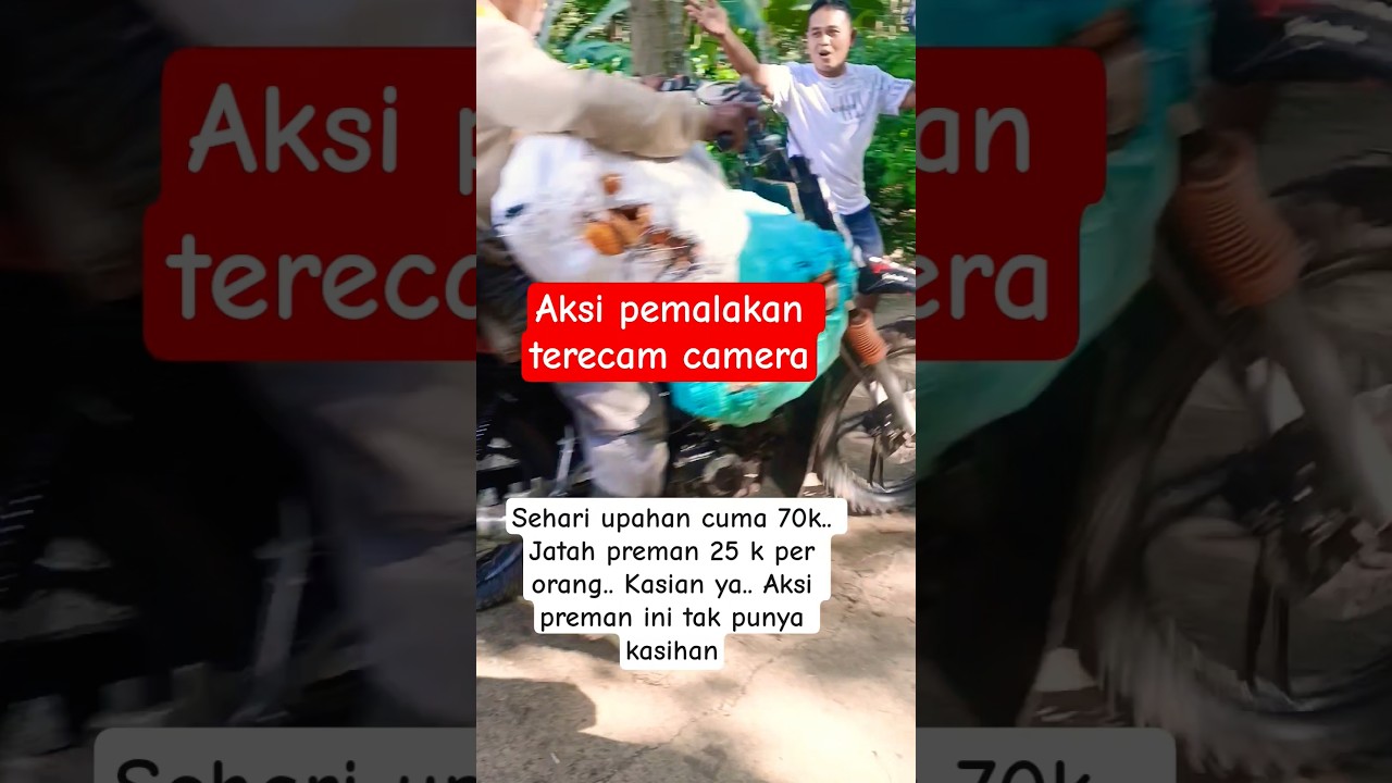 aksi preman sumatra di jalan sepi