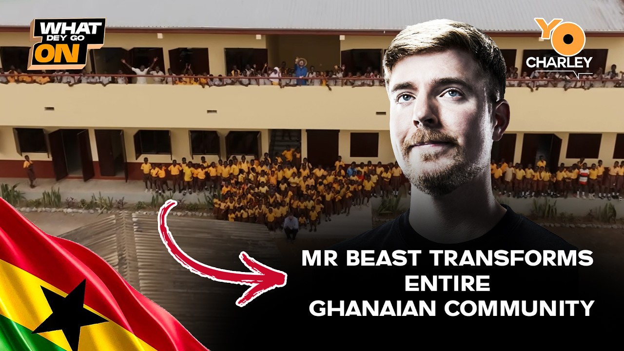 Mr Beast transforms entire Ghanaian community