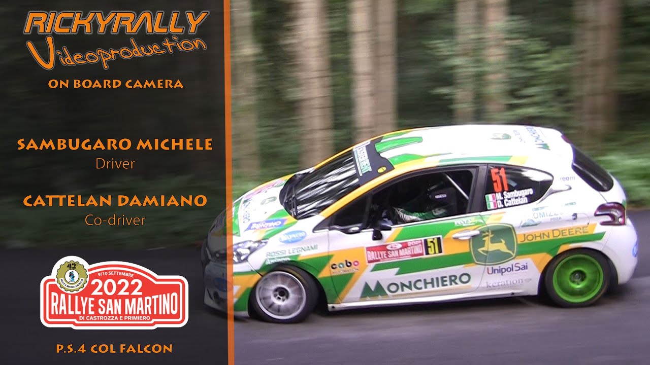OBC SAMBUGARO - CATTELAN // 42° Rallye San Martino di Castrozza 2022 // P.S.4 Col Falcon