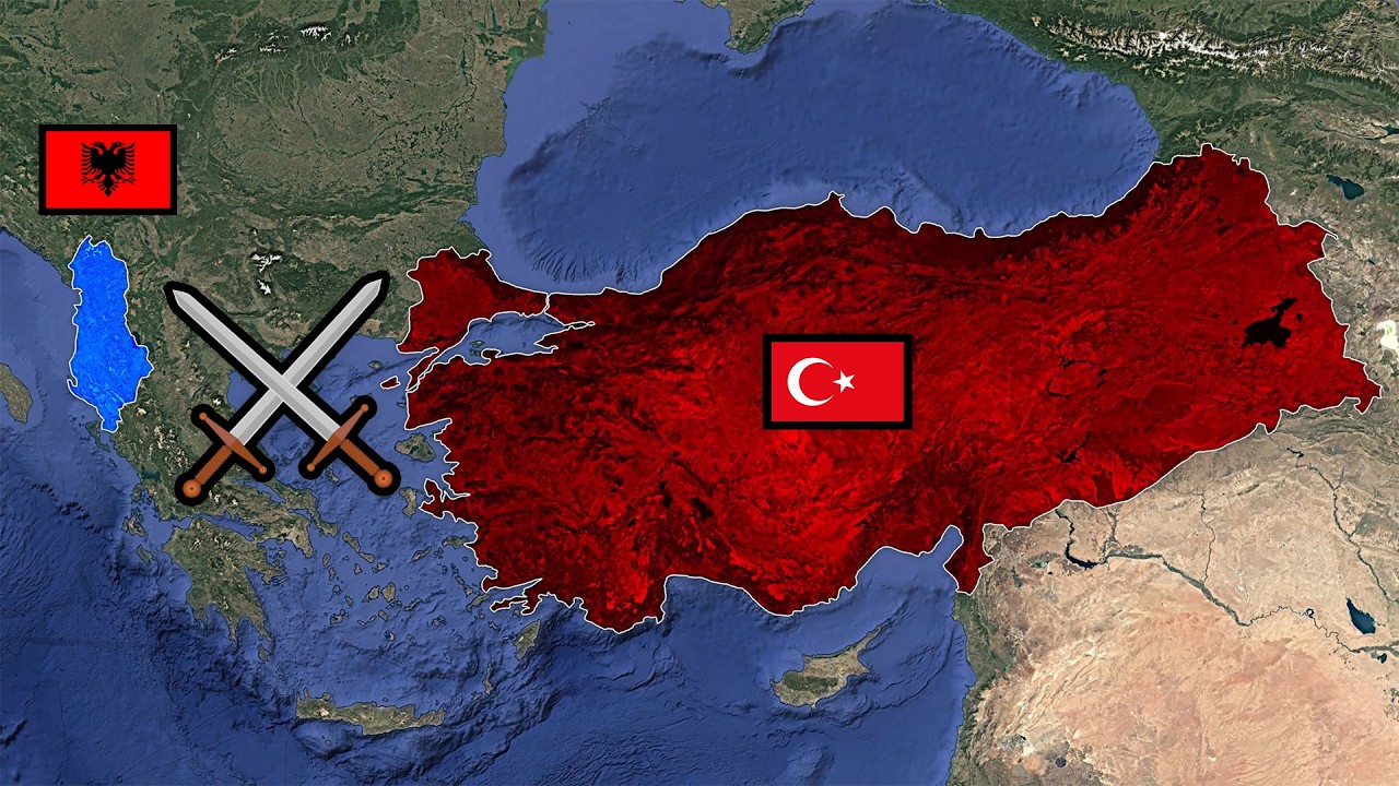 Türkiye vs Arnavutluk | Savaş Senaryosu | Müttefikler