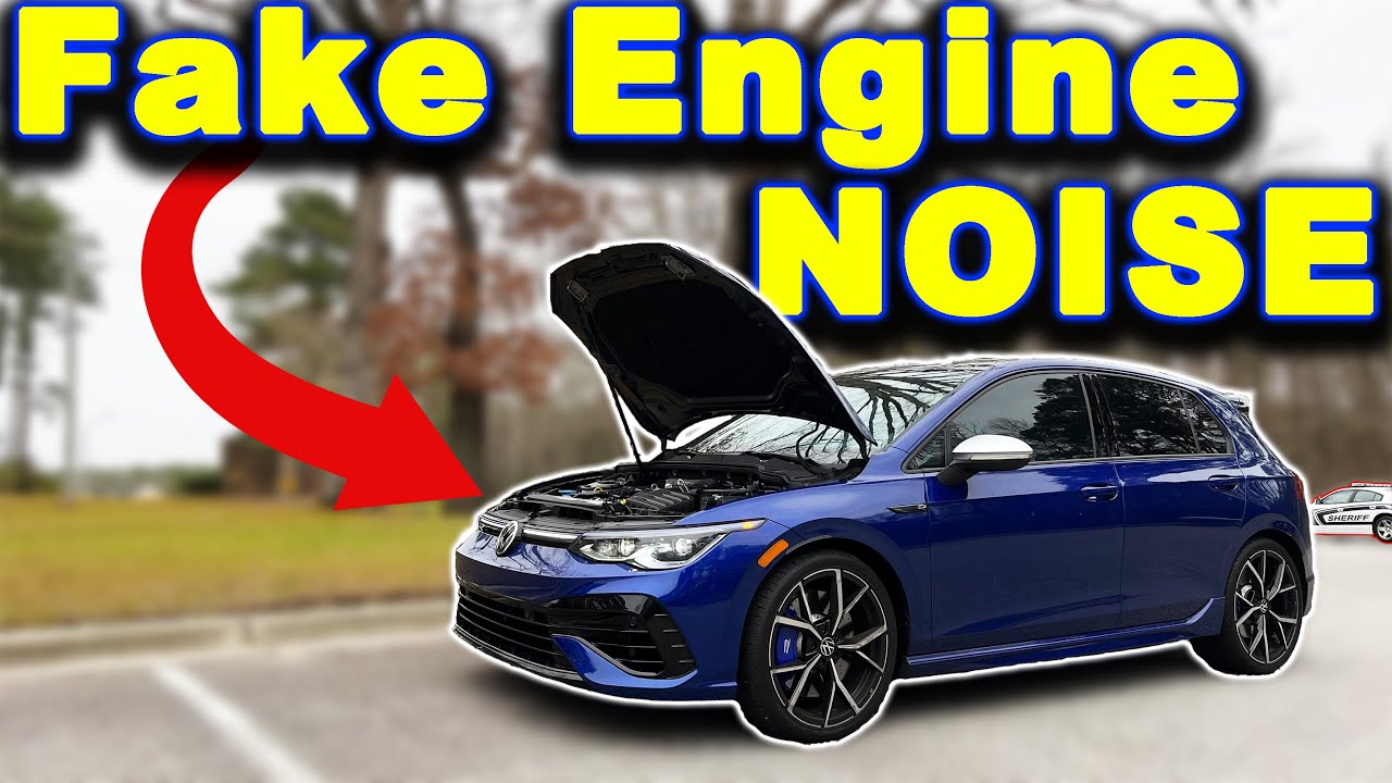 Поддельные шумы двигателя ~ Как отключить Soundaktor на MK8 GTI и Golf R