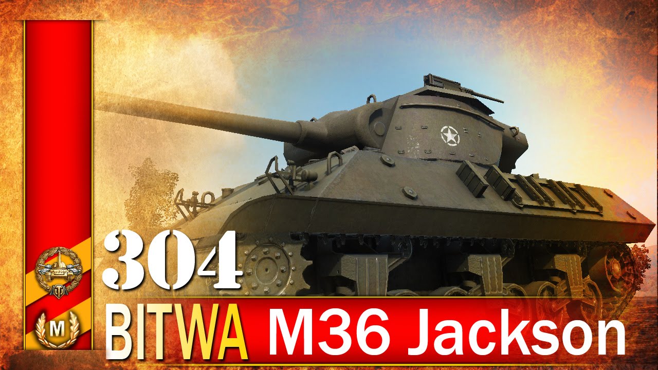 M36 Jackson i rekordowy dmg - BITWA - World of tanks
