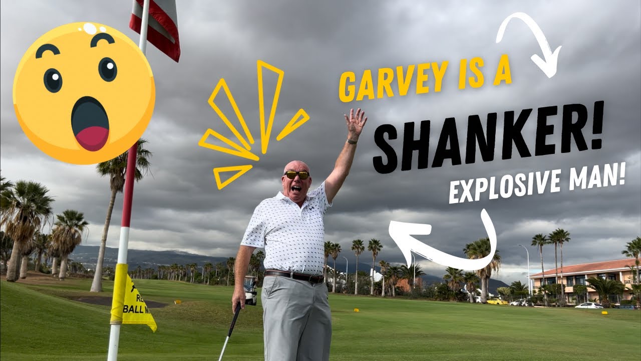 Garvey is a SHANKER! EXPLOSIVE shots and pure FRUSTRATION! Tenerife Canary Islands 😱🤯