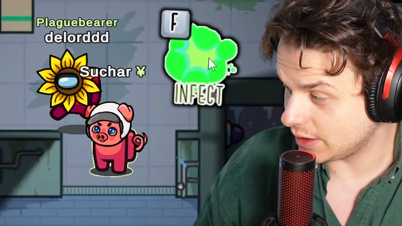 DELORD ZARAŻA W AMONG US - POCZĄTKI GIER ZE STREAMERAMI!