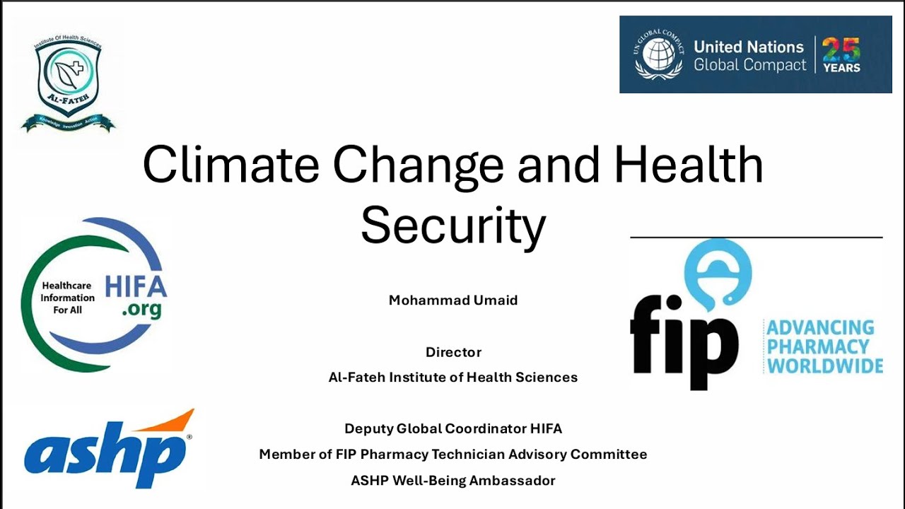Climate Change & Health Security: Protecting Lives in a Warming World by Mohammad Umaid