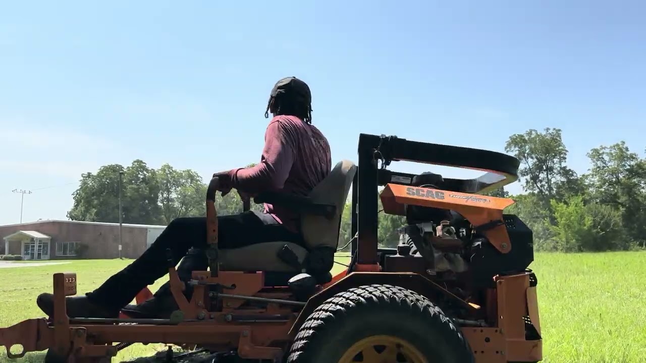 Scag Turf Tiger 2 Mowing Field