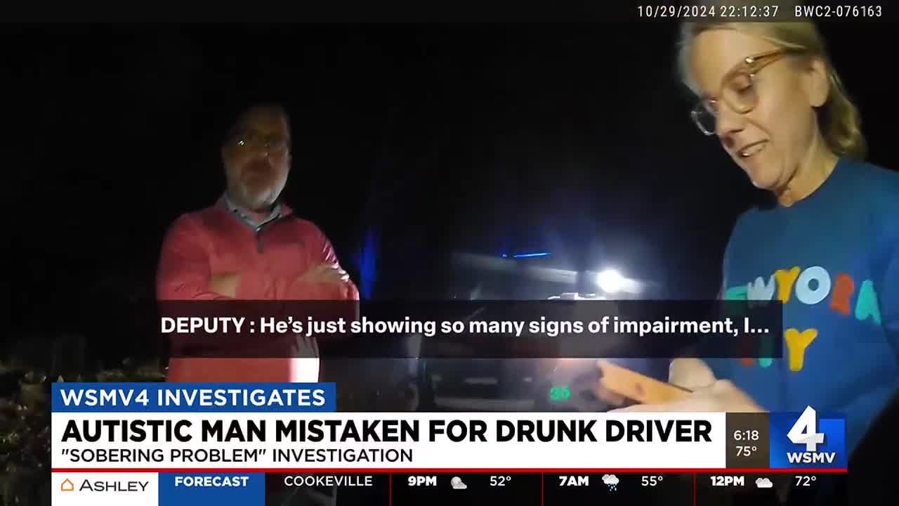 Man with autism becomes latest sober driver to be arrested for DUI in TN