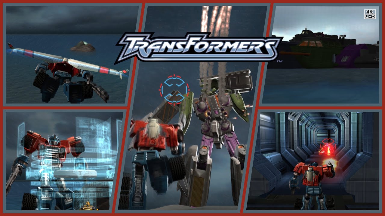 Transformers [PS2] UHD 4K60ᶠᵖˢ (Mid-Atlantic) NO Commentary Gameplay Part 4