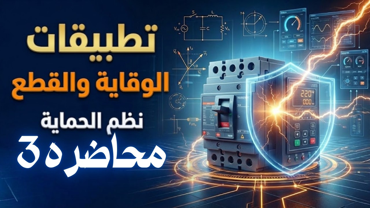 محاضره 3  تطبيقات في نظم الوقايه و القطع