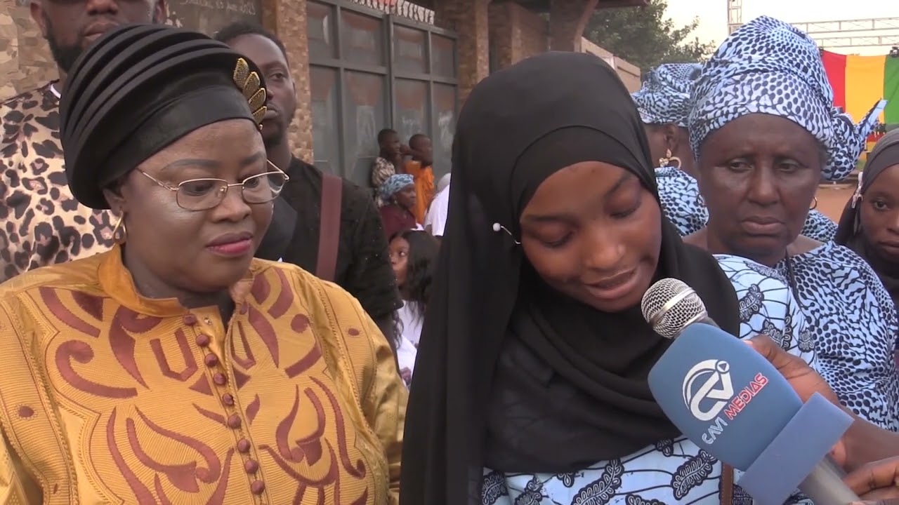 Cérémonie de campagne pour MAMADI DOUMBOUYA organiser par mouveme  Benkadi de TATA TRAORE à sonfonia