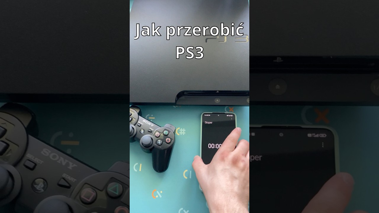Jak przerobić dowolne PS3 w mniej niż 10 minut #ps3 #playstation3